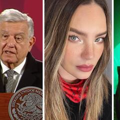 AMLO dice que Nodal podría presentarse en el Zócalo, sólo “si Belinda está de acuerdo”