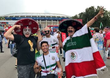 Francia vs. Croacia: Así llegaron los aficionados a la Final