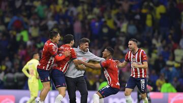 during the game America vs Guadalajara, corresponding to second leg match of Semifinals of the Torneo Clausura 2023 of the Liga BBVA MX, at Azteca Stadium, on May 21, 2023.

&lt;br&gt;&lt;br&gt;

durante el partido America vs Guadalajara, Correspondiente al partido de Vuelta de Semifinales del Torneo Clausura 2023 de la Liga BBVA MX, en el Estadio Azteca, el 21 de Mayo de 2023.