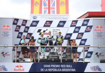 Moto3: Efrén Vázquez, Danny Kent e Isaac Viñales.