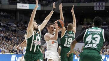 El Panathinaikos protesta por el arbitraje en Madrid a la Euroliga