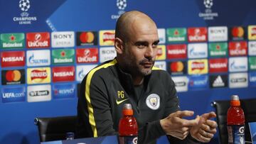 Guardiola sobre Falcao: "Estoy feliz de que vuelva a su nivel"