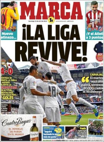 Portadas de la prensa mundial