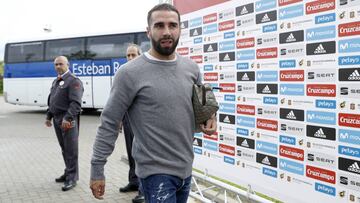 Carvajal se une a la Selección: "Es menos de lo que esperaba; quiero estar en el Mundial"