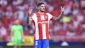 Rodrigo de Paul con el Atlético.
