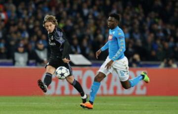 Diawara y Modric.