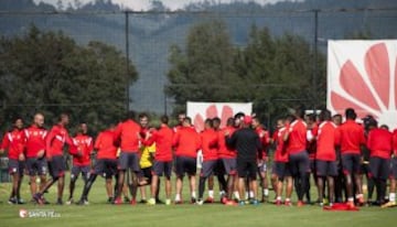 El equipo bogotano jugará el próximo 21 de enero el partido de ida de la Superliga ante el DIM