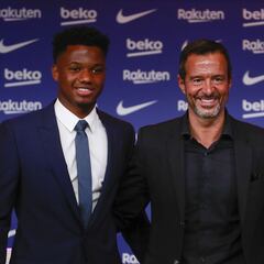 Ansu Fati se cita con Deco