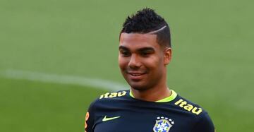 Brazil's team player Casemiro