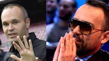 Iniesta: 18 injured as stand collapses during chat show