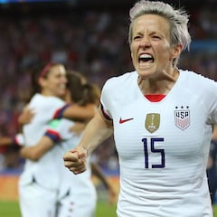 Rapinoe: "No aceptaremos nada menos que la igualdad salarial"
