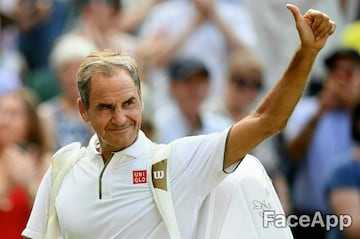 Face App: así se verían los deportistas en edad adulta