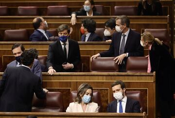 Último día de Pablo Casado como líder del Partido Popular y de la oposición en el Congreso de los Diputados.