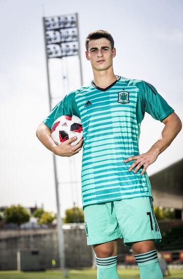 La sesión de fotos de Kepa en su entrevista para el Diario AS