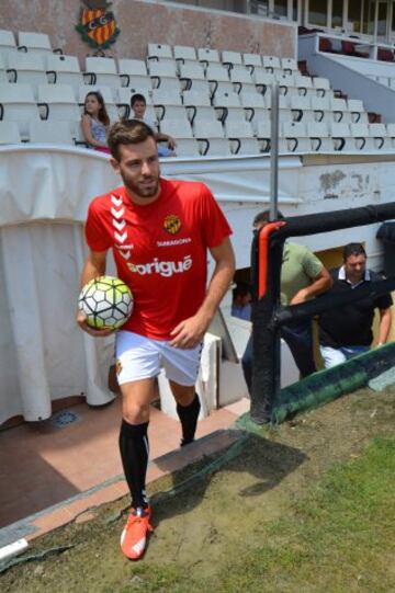 Alex López, nuevo jugador del Nàstic de Tarragona.