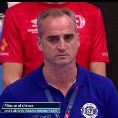 El Ademar juega tras un pesado viaje y la muerte de su gerente