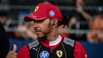 Lewis Hamilton, en Singapur.