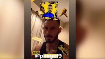 El video de Pinilla que Balotelli compartió en su Instagram