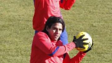 Falcao jugará solo en punta.