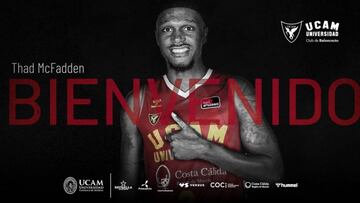 McFadden ficha por el UCAM Murcia por dos temporadas