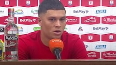 Juanfer Quintero: “Quedé muy triste por la derrota”