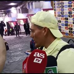 Nicolás Castillo: 'Fue un mensaje para Chile que lucha por sus derechos'