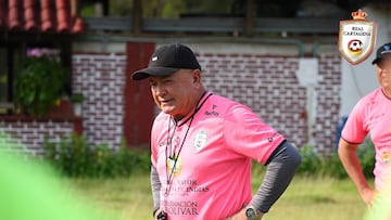 Alberto Suárez, técnico de Real Cartagena