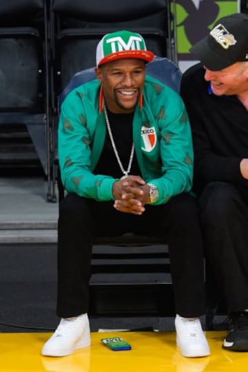 Floyd Mayweather, Jr., boxeador.