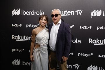 Sandra Sánchez con Alejandro Blanco.