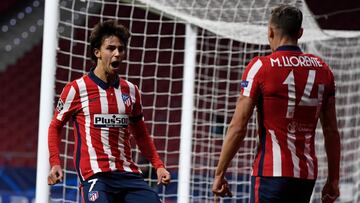 Jo&atilde;o F&eacute;lix y Marcos Llorente. 