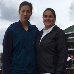 Conchita: "Ahora Garbiñe es una jugadora muy peligrosa"