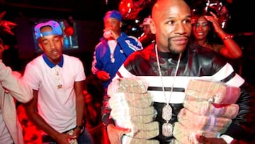 Censuran este vídeo de Floyd Mayweather en su local de striptease Girl Collection