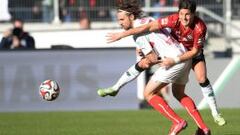 Albornoz participó en el empate del Hannover ante el colista