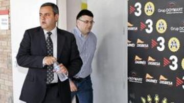 Josep Guso, presidente del Girona FC, que hoy ha anunciado su conversión en sociedad anónima deportiva (SAD).