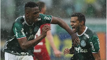 Mina es campeón con Palmeiras del Brasileirao