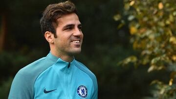 Cesc no se acuerda del Barça