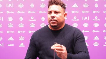 Ronaldo Nazario, presidente del Real Valladolid.