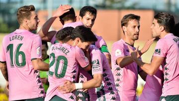11/01/20 PARTIDO DE COPA DEL REY SEGUNDA RONDA ELIMINATORIA ENTRE PORTUGALETE - BETIS 0-1 GOL ALEX MORENO ALEGRIA