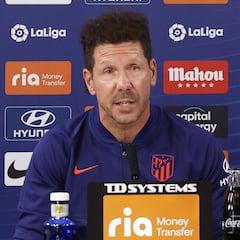 Simeone, preocupado: "Hay que mejorar con las tarjetas recibidas"