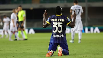 Daniel Mosquera se estrena con doblete en la Serie A