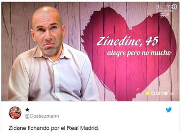 Los mejores memes del regreso de Zidane al Real Madrid