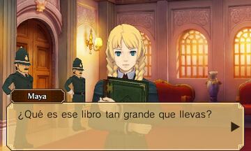 Captura de pantalla - El Profesor Layton vs. Phoenix Wright: Ace Attorney (3DS)