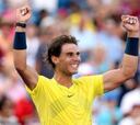 Nadal jugará la final ante Isner y será el 2º del mundo si vence