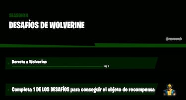 Fortnite Temporada 4: desafíos filtrados Semana 6 y Wolverine