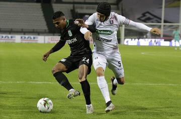 Once Caldas venció 2-0 a Nacional en el Palogrande por la fecha 10 de la Liga BetPlay y es nuevo líder del campeonato.