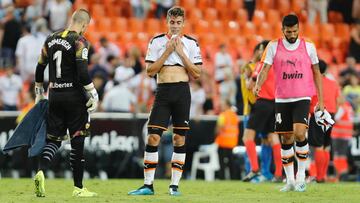 El Valencia se desangra y es el equipo más goleado de Primera