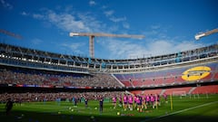 El Barcelona regresa al Camp Nou: las mejores imágenes del entrenamiento con público