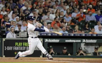 El antesalista de los Astros cuenta con 19 home runs en la actual campaña.