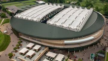 Pista 1 cubierta, desempate en el quinto set y m¨¢s premios: las novedades de Wimbledon