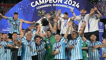 Roger anota, Juanfer asiste y Racing es campeón de la Copa